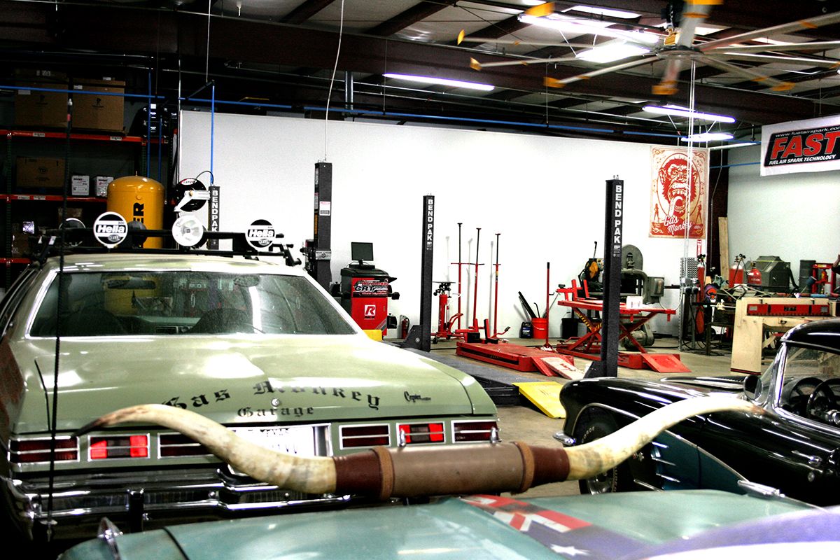 BendPak lifts Gas Monkey Garage