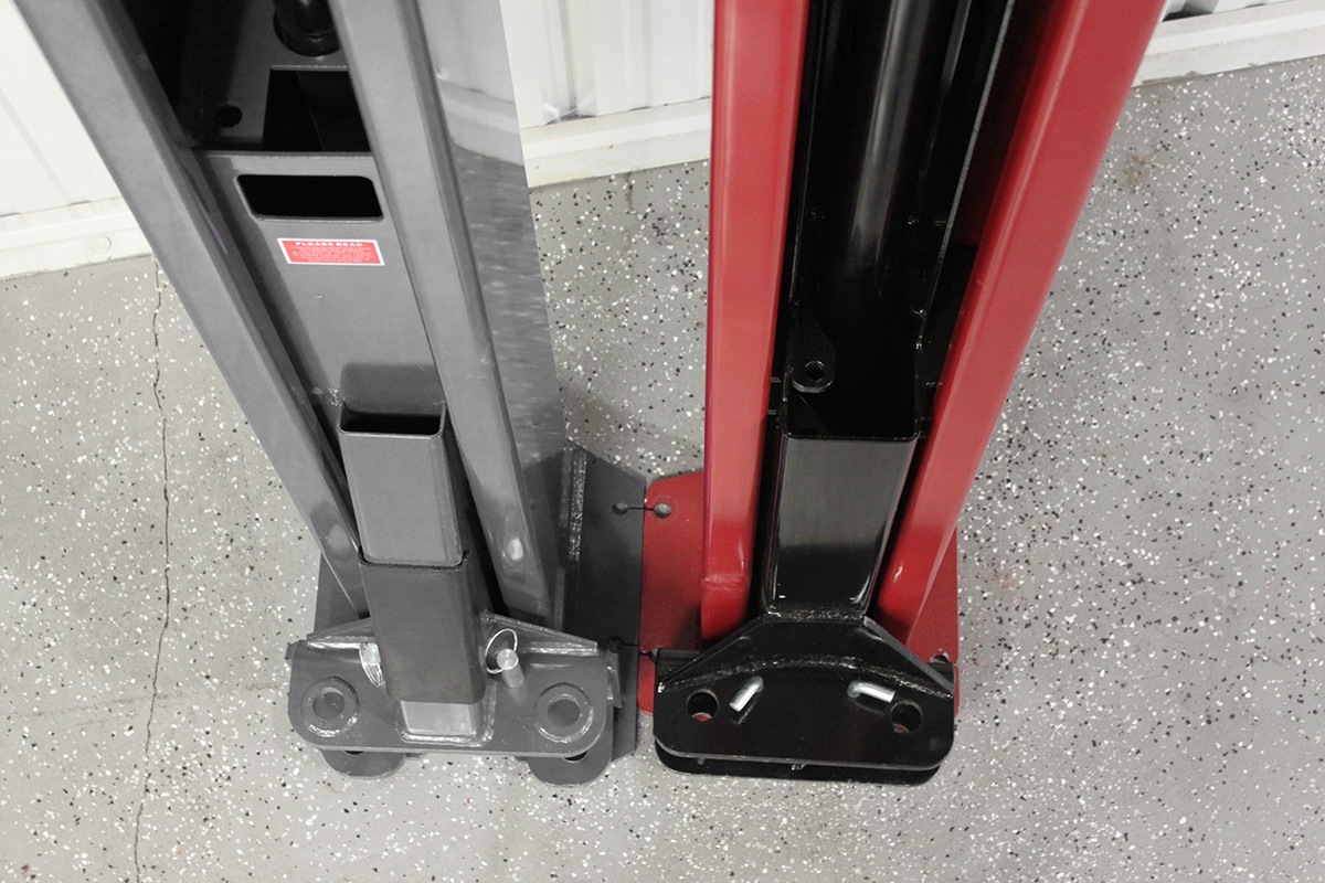 Comparing Challenger Two-Post lift vs. BendPak lift Post