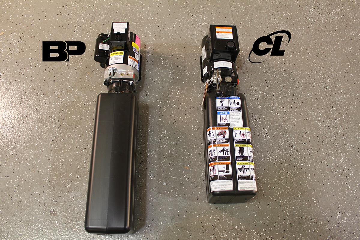 Power Units Comparison BendPak vs. Challenger Two-Post lifts