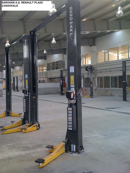 Two-Post lifts for Dealerships